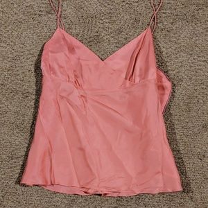 One-of-a-kind Silk Cami, solid